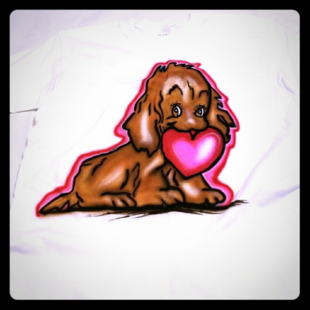 Cute puppy t-shirt